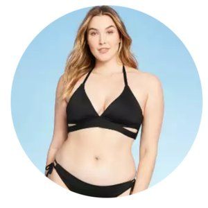 Black Wrap Around Bikini Top